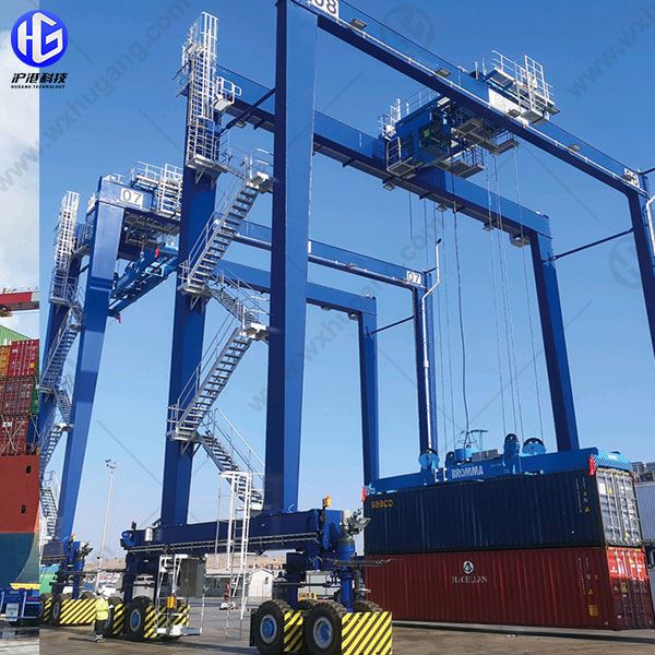 info-1-1 Electric Rubber Tired Gantry Crane